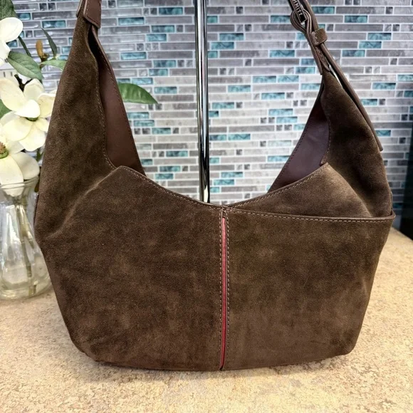 NWT Hammitt Tom Medium Belted Suede purse - Picture 3 of 7